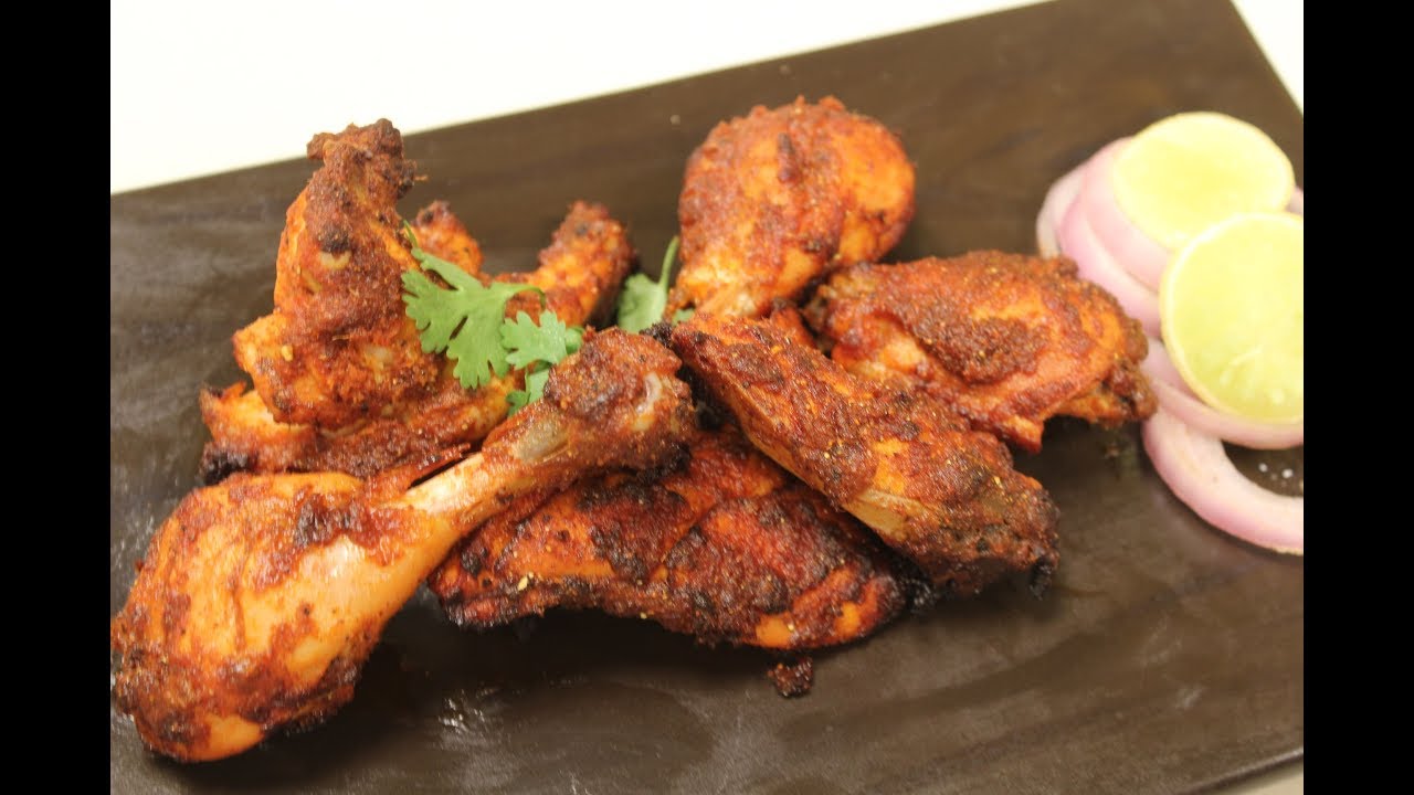 Tandoori Chicken Non Veg Recipe Sanjeev Kapoor Khazana The Cook