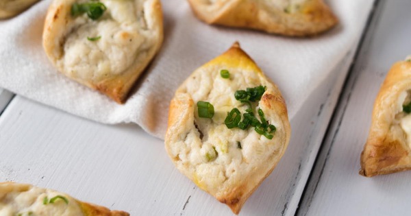 Crab Filled Cream Cheese Pastry | The Cook Book
