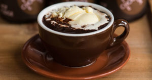 Creamy hot chocolate