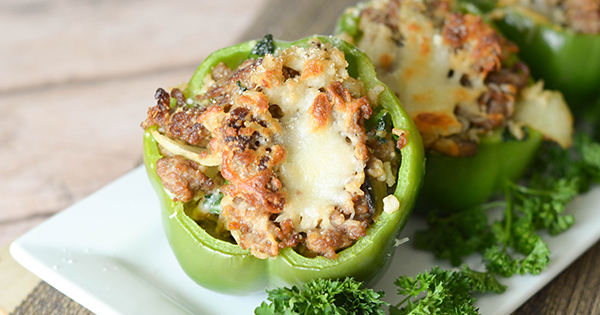 Stuffed Green Peppers