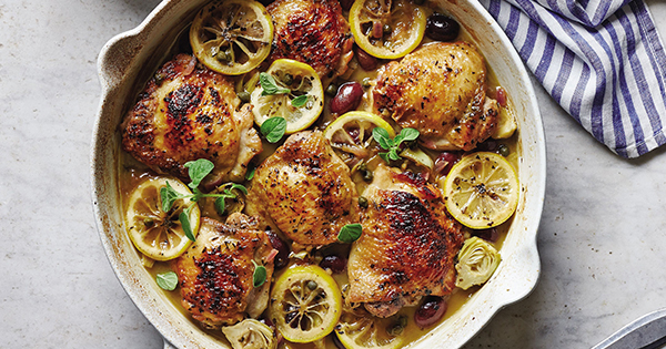 Lemony Mediterranean Chicken