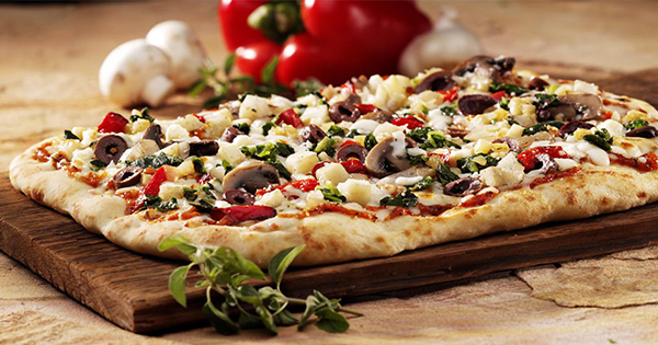 Mediterranean Whole Wheat Pizza