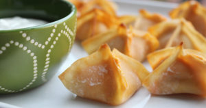 Buffalo Wontons