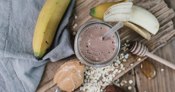 Peanut Butter and Banana Smoothie