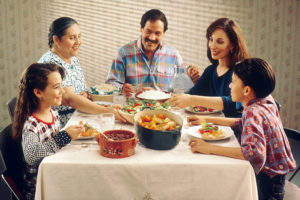 Make dinnertime a family time