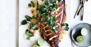 Whole Fish Barbequed