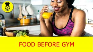food before gym