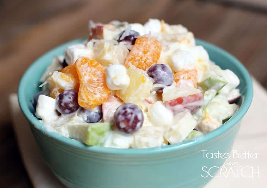 Creamy Fruit Salad 2 1
