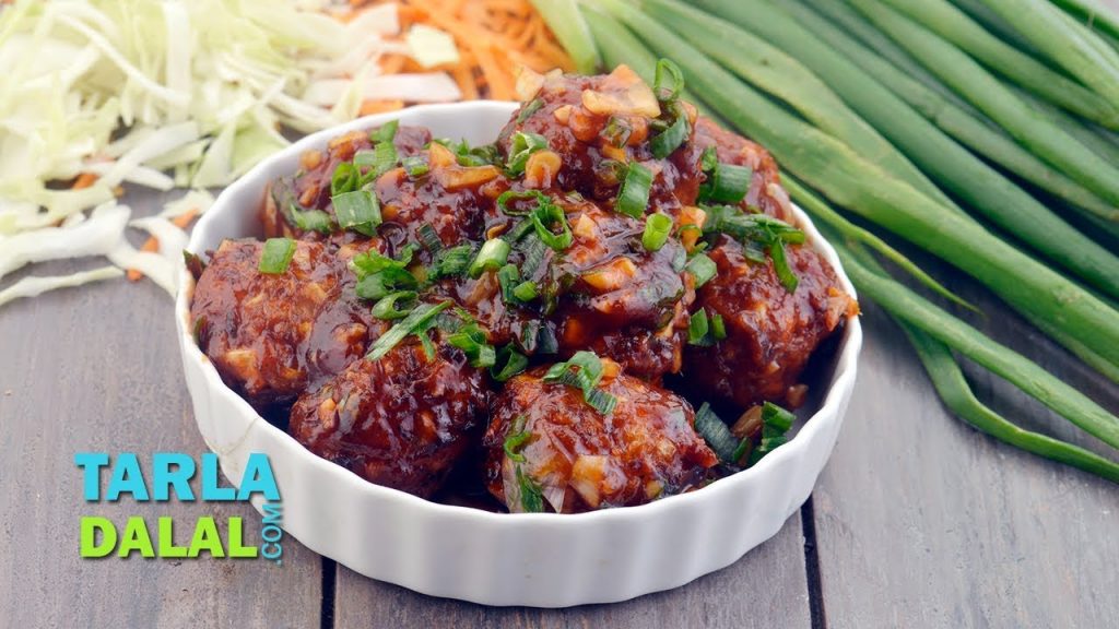 गोभी मंचूरियन Cabbage Manchurian Recipe by Tarla Dalal The Cook Book