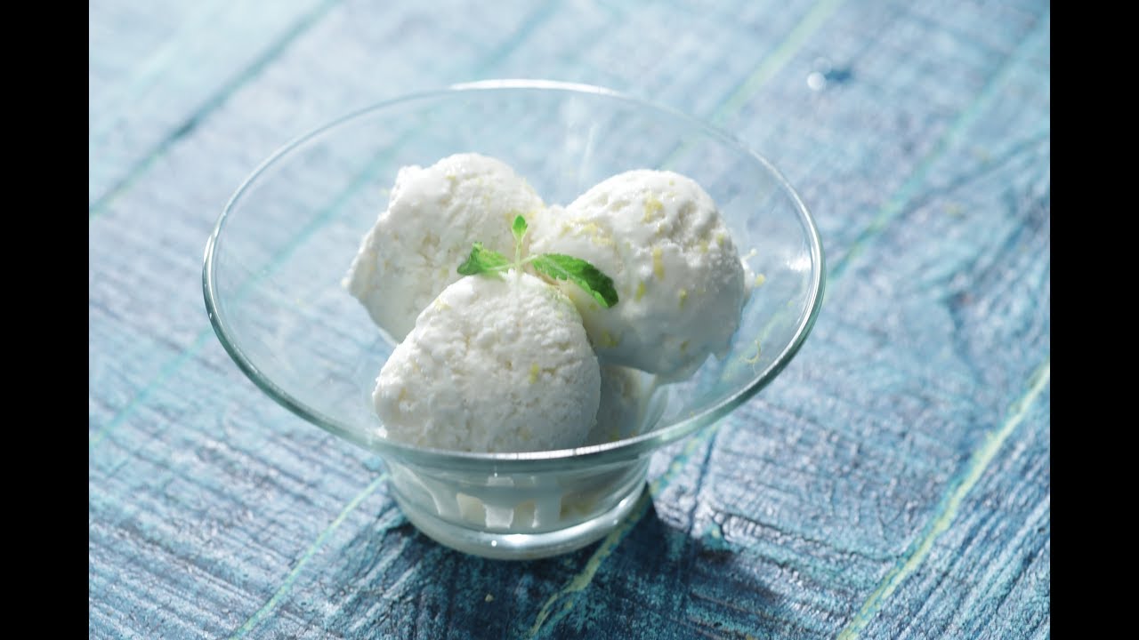 Coconut And Lime Ice Cream Sanjeev Kapoor Khazana The Co