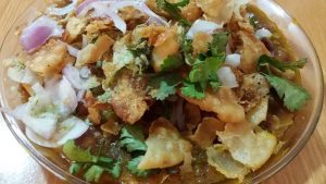 Kathiyawari Chana Chaat