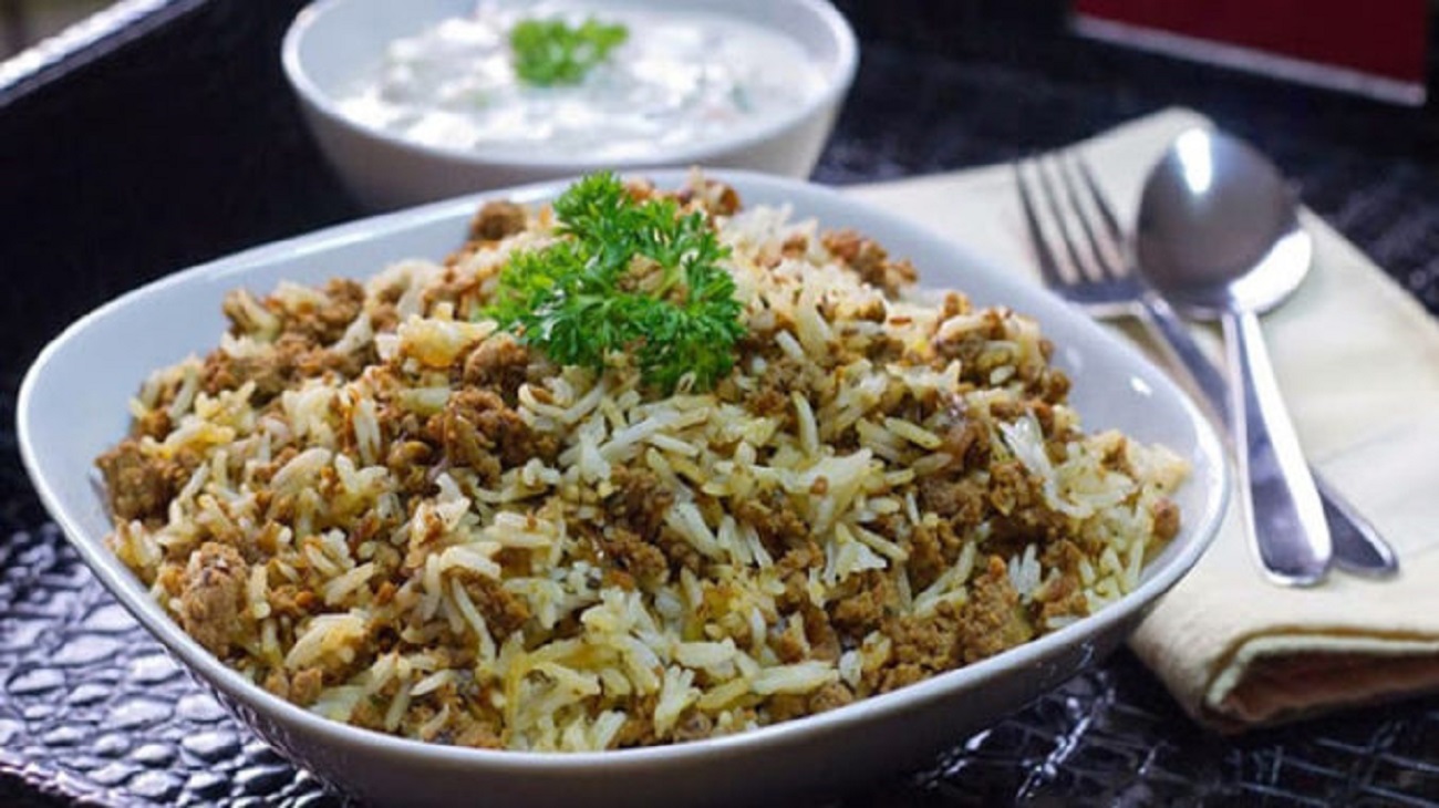 Mince and Cottage Cheese Pulao Recipe The Cook Book