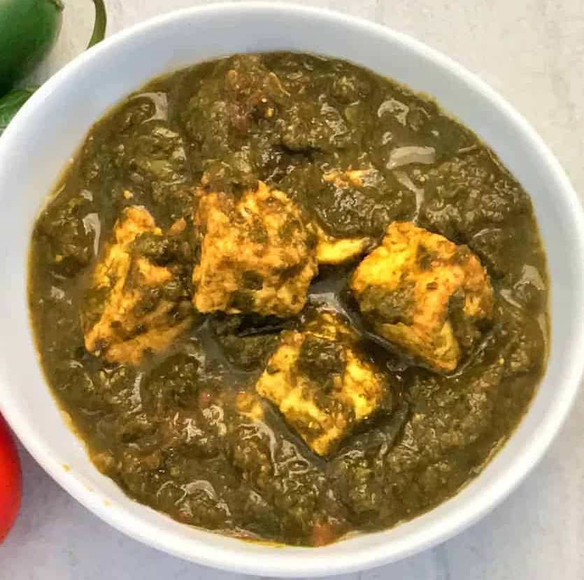 Palak paneer
