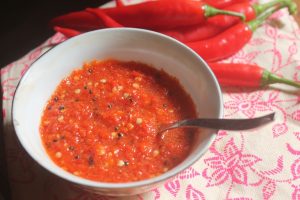 Red Sauce Chutney Recipe