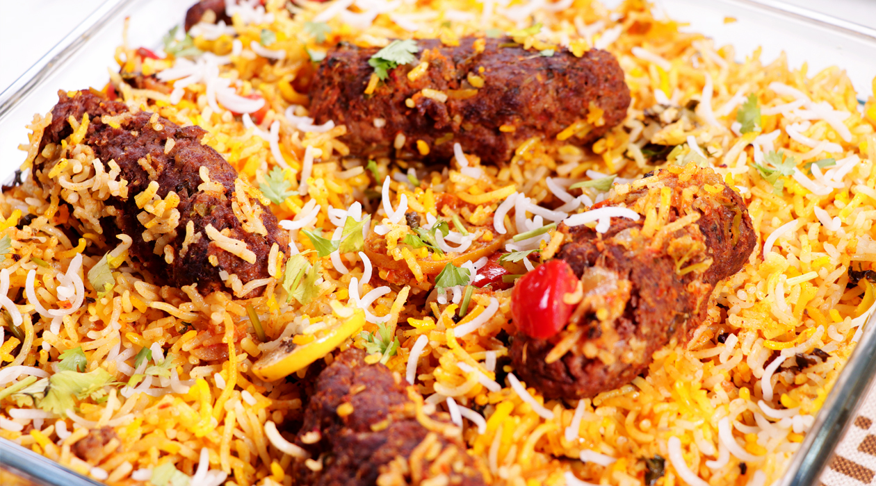 Kabab Biryani - The Cook Book