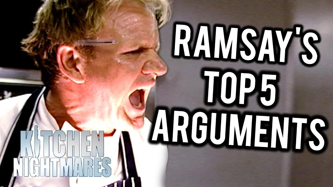 Gordon Ramsay's Top 5 British Arguments on Kitchen Nightmares UK - The ...