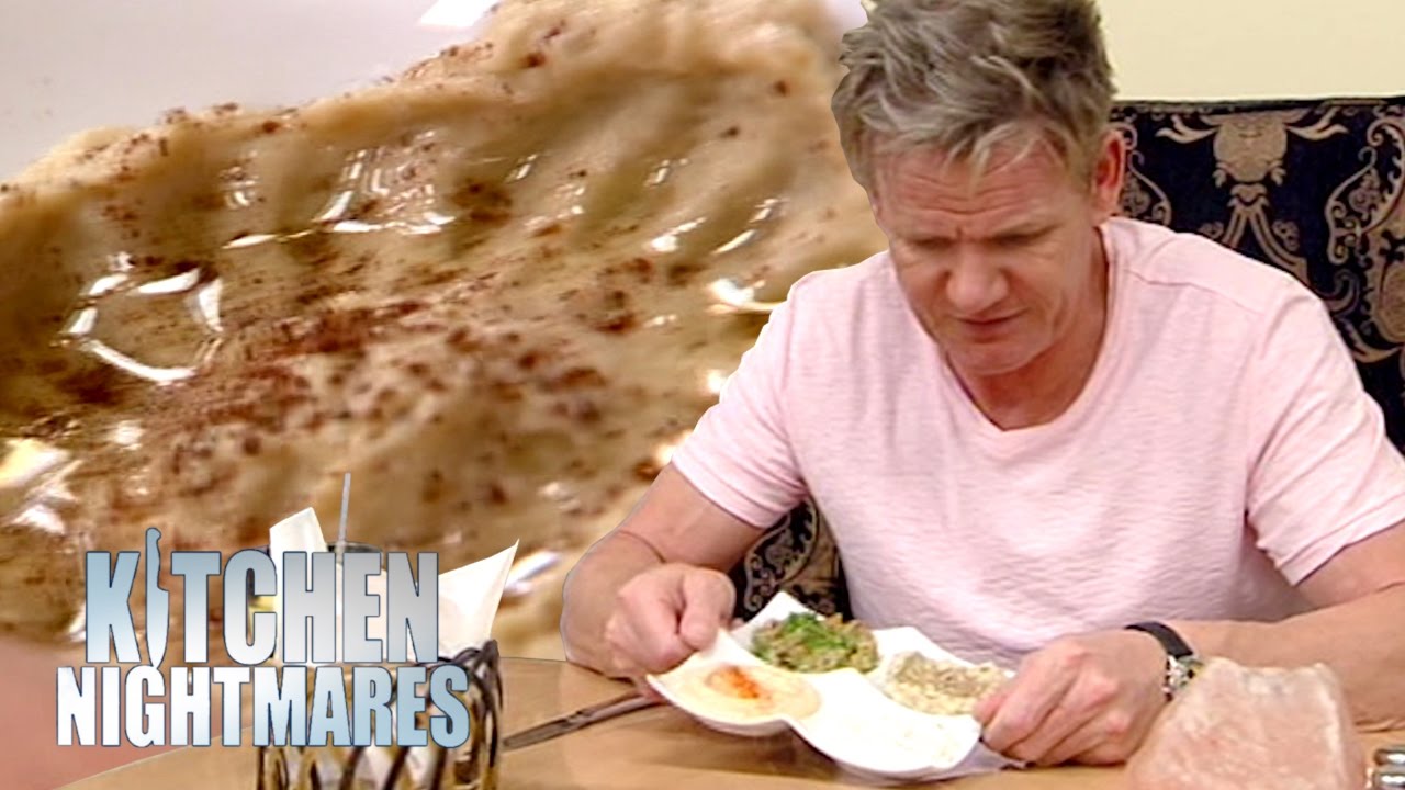 Gordon Ramsays Food Is Flooded With Oil Kitchen Nightmare