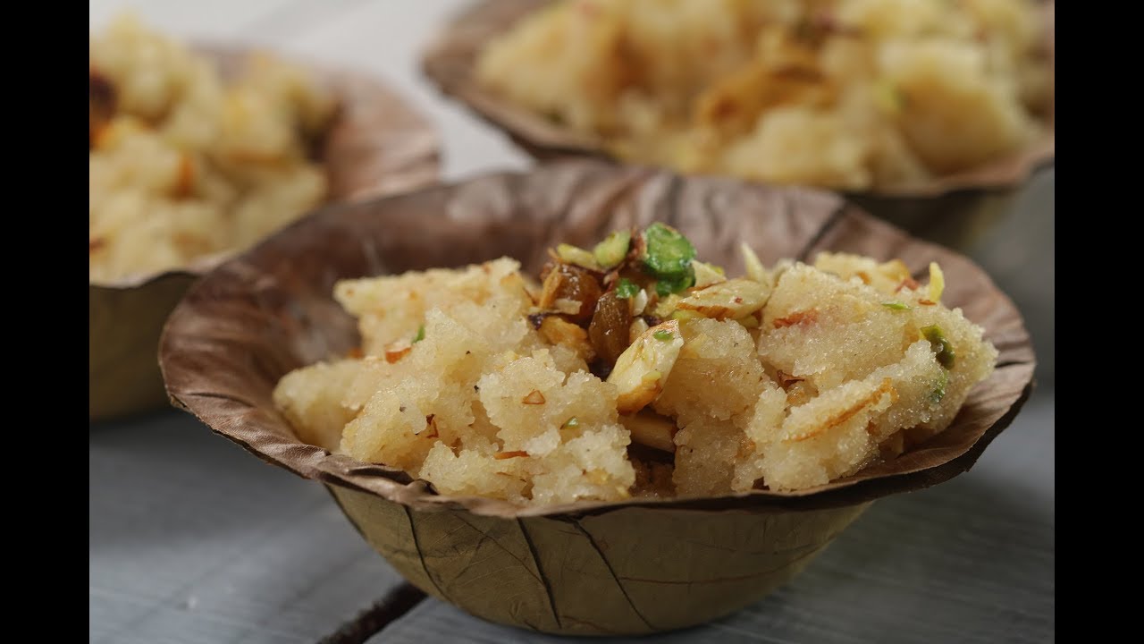 Suji Halwa Sanjeev Kapoor Khazana The Cook Book