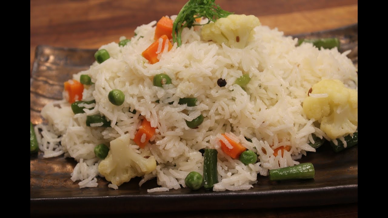 Simple Vegetable Pulao | Sanjeev Kapoor Khazana - The Cook Book