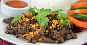 BBQ Thai Garlic Beef ccexpress