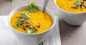 Chilled Orange Carrot Soup ccexpress