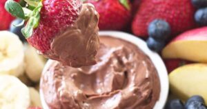 Chocolate Cream Dip ccexpress