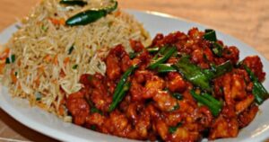 Dry Beef Chili Rice by Rida Aftab ccexpress