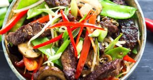 Sliced Beef With Vegetables by Shireen Anwer ccexpress