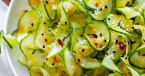 Sweet And Sour Cucumber Salad ccexpress