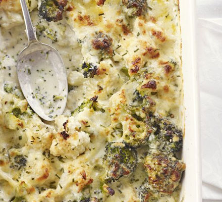 Broccoli & cauliflower cheese Recipe - The Cook Book