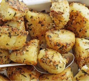 Parmesan roasted potatoes