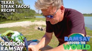 I Grill up Blue Corn Steak Tacos in Texas |