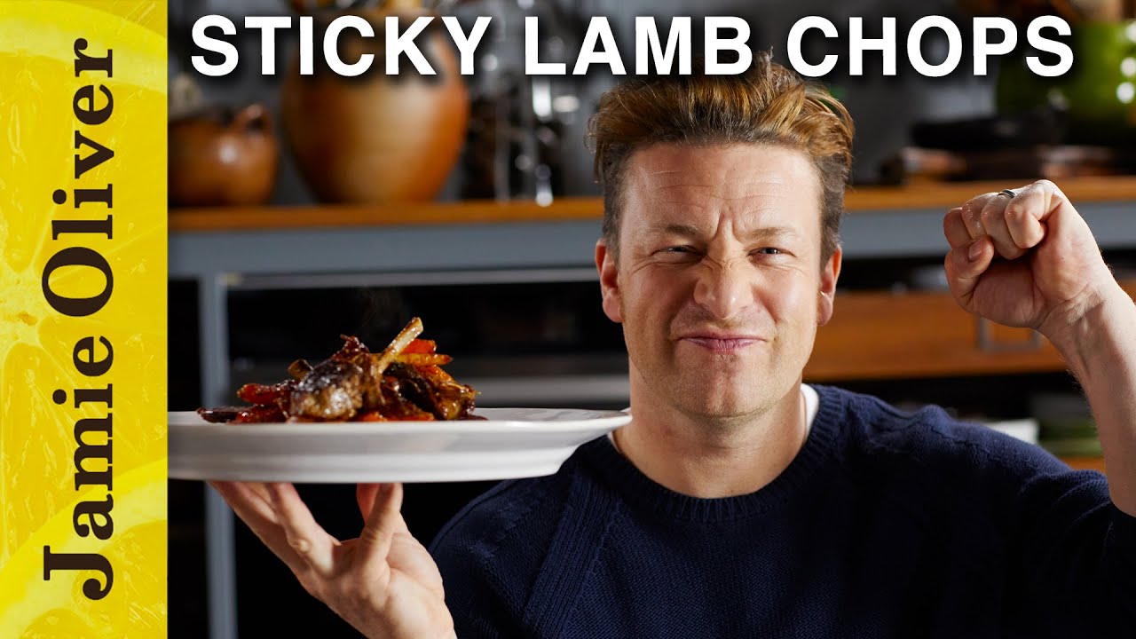 Sticky Lamb Chops Jamie Oliver The Cook Book
