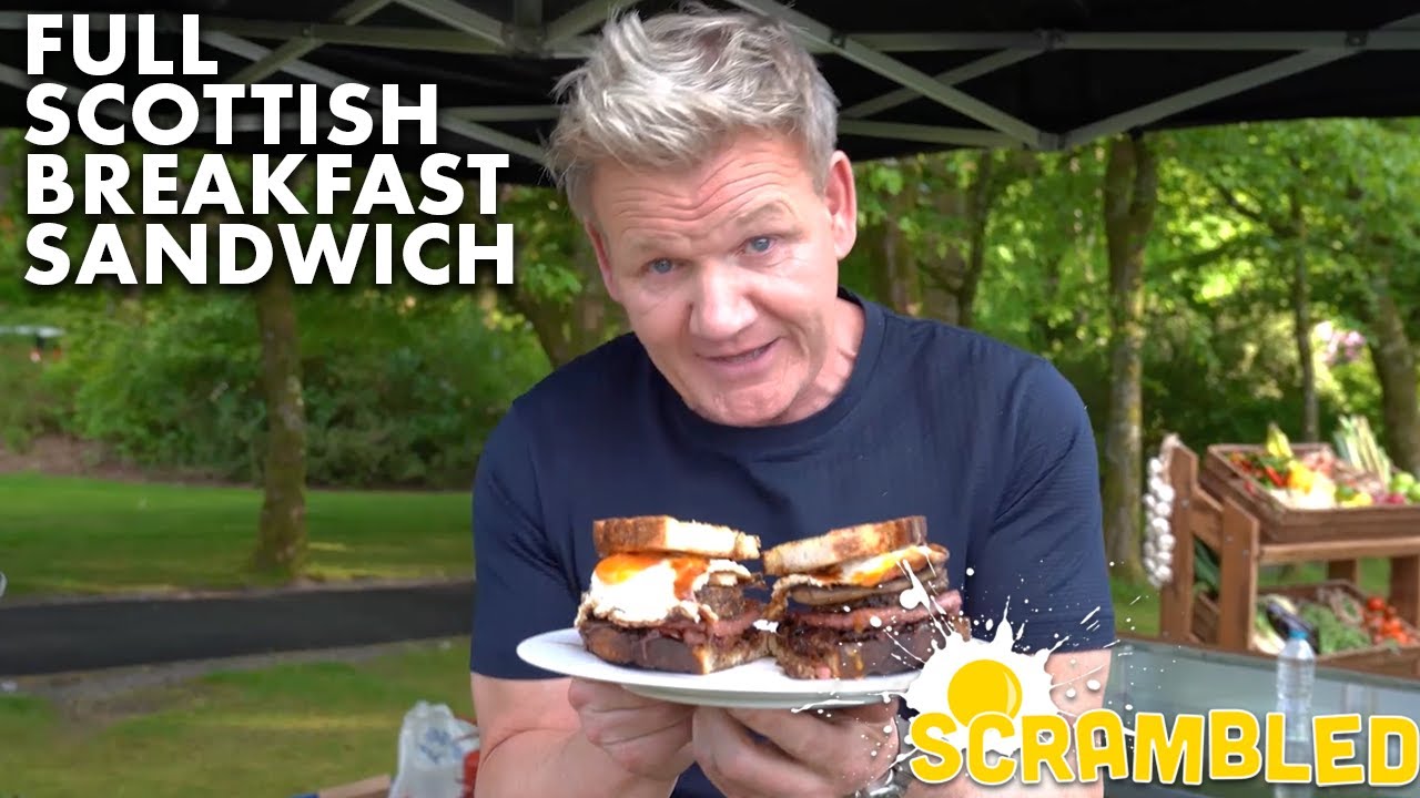 Gordon Ramsay Turns a Full Scottish Breakfast into a Sandwich - The Co