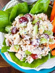 Almond Grape Chicken Salad